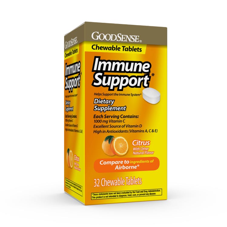 GoodSense Immune Support Tablets - 32/Bottle 1