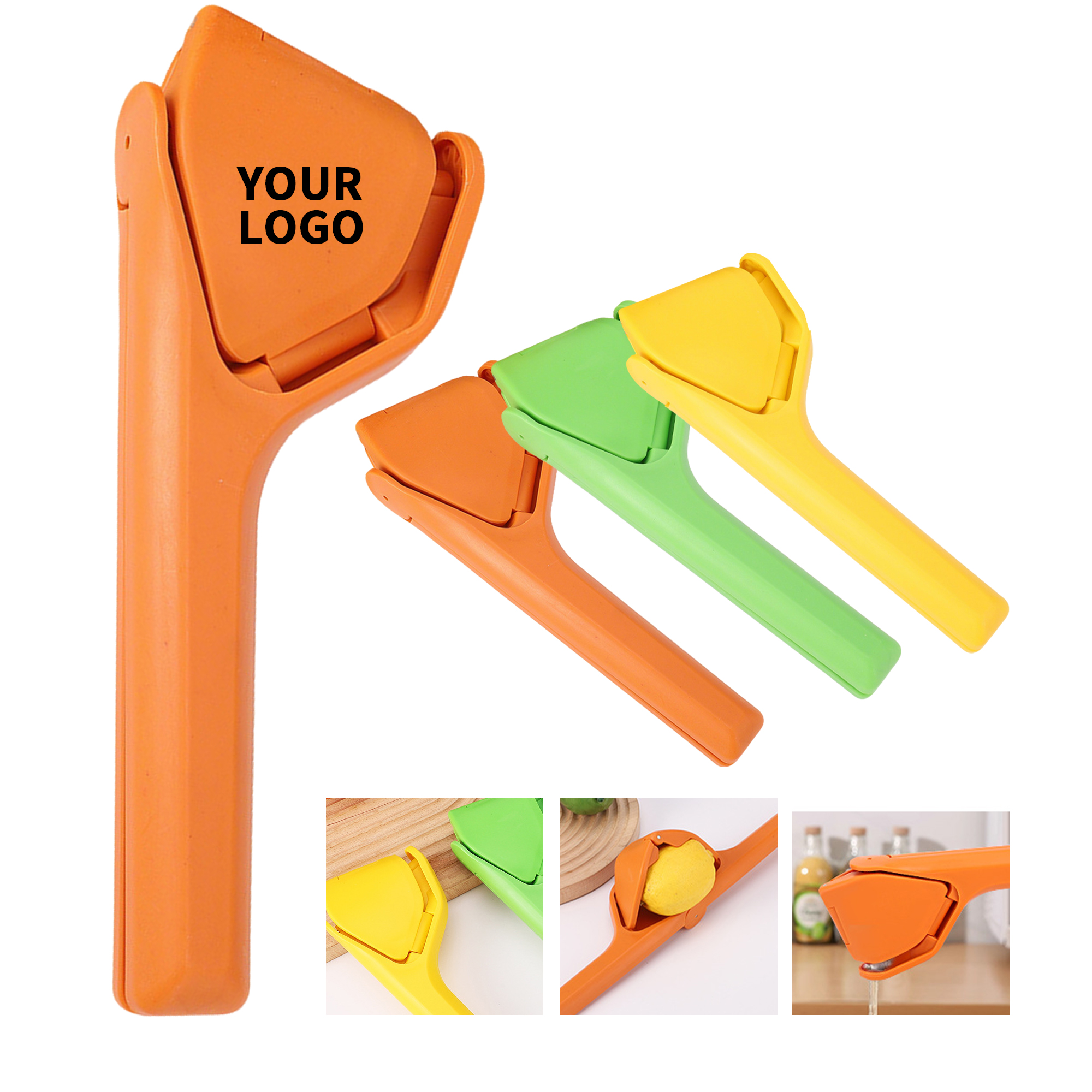 Manual Citrus Juicer With Ergonomic Handle Acrylonitrile Butadiene Styrene 9.1" X 3.5" 3