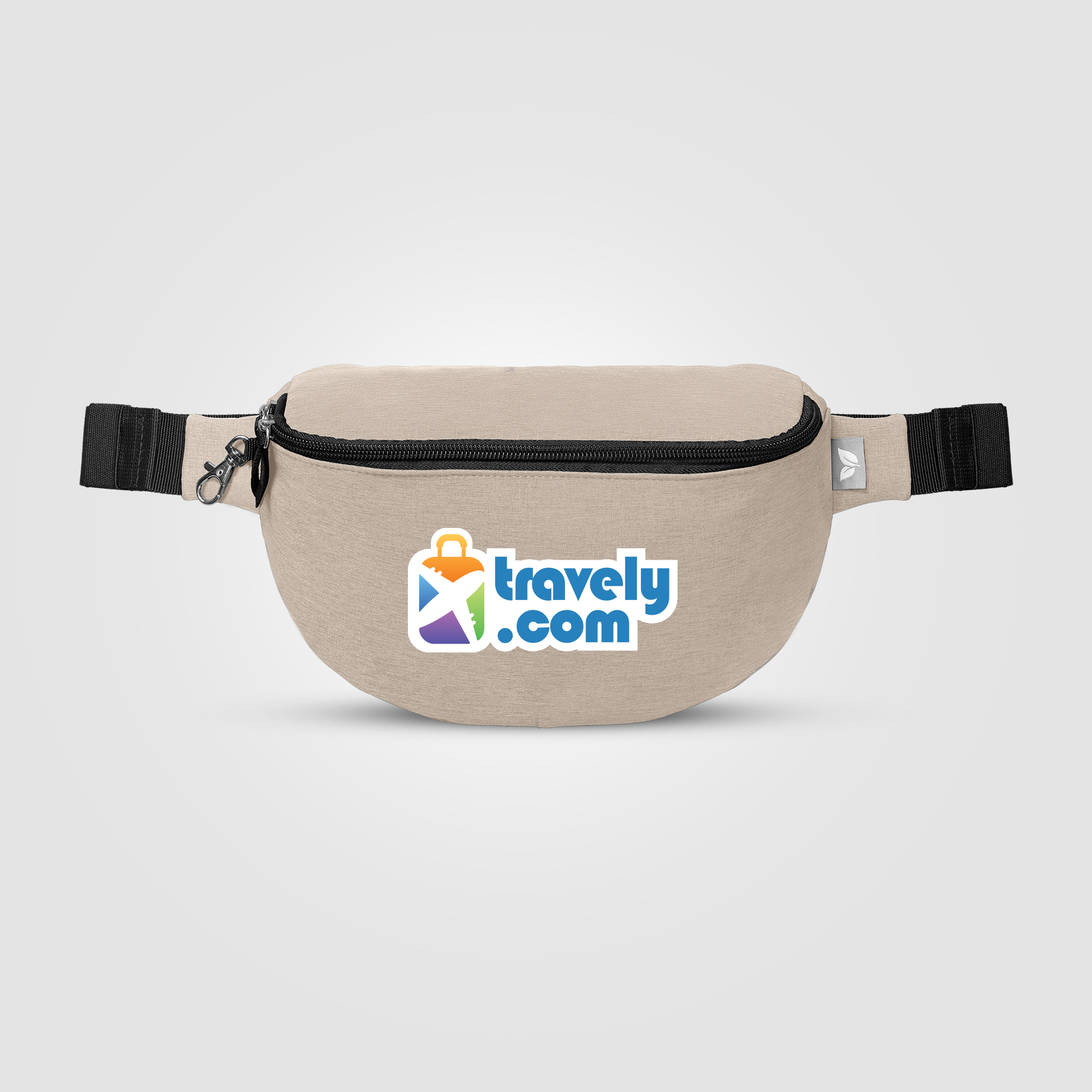 Helsinki rPET Anti-Theft Hook-Zip Waist Bag – 2L 16