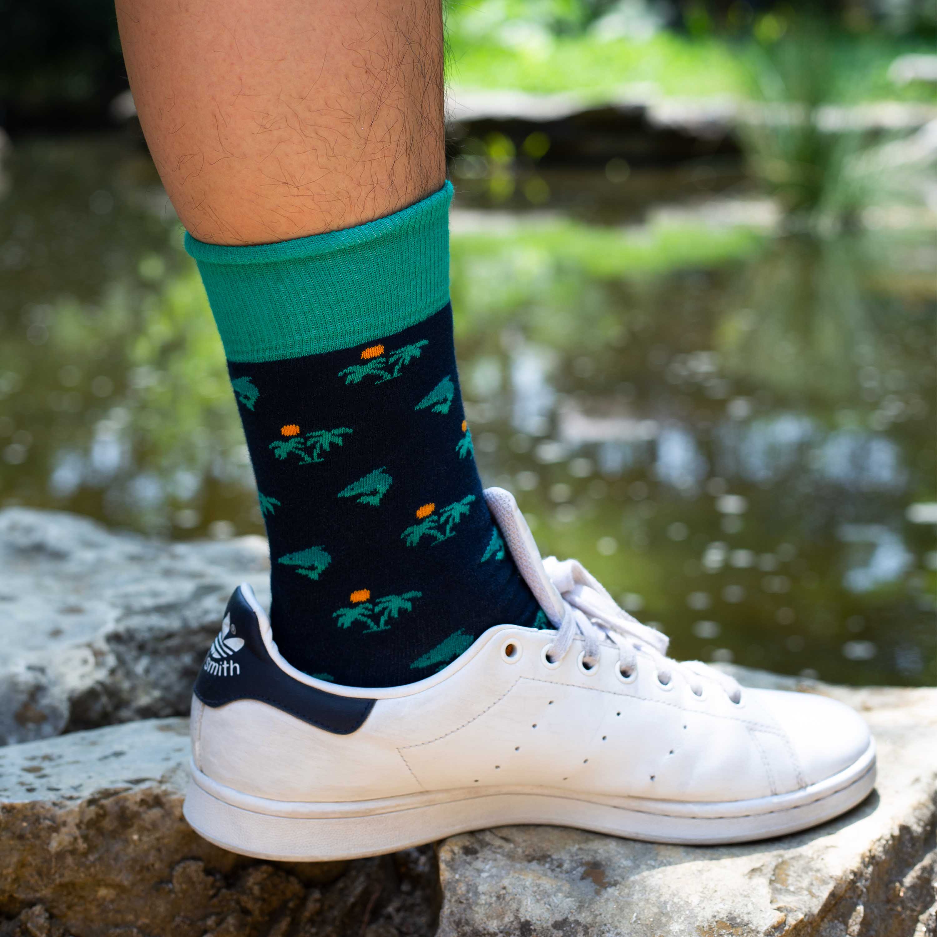 Synthetic Blend Gardening Socks - Grow in Comfort with Green Thumbs - American Made 1