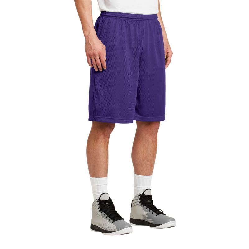 Sport-Tek Long PosiCharge Classic Mesh Short. 17