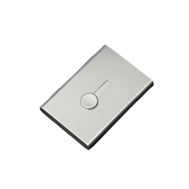 Aluminum Alloy Business Card Case 4