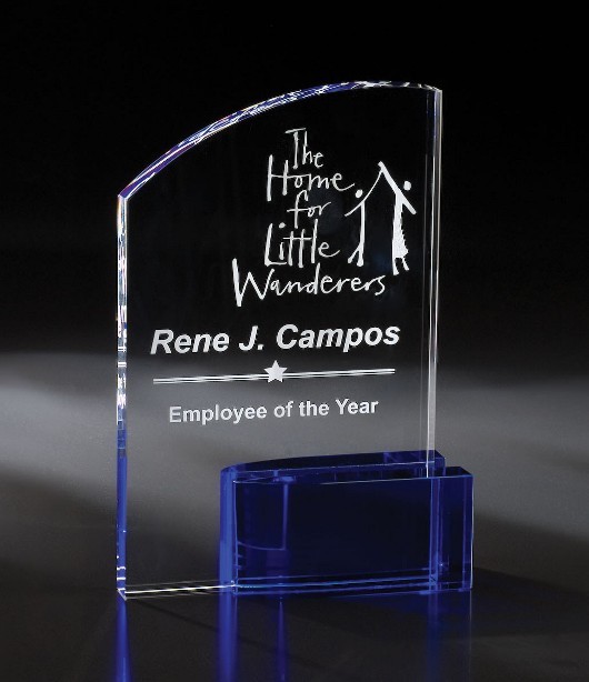 Designer Crystal Serenata (Blue) Award 2