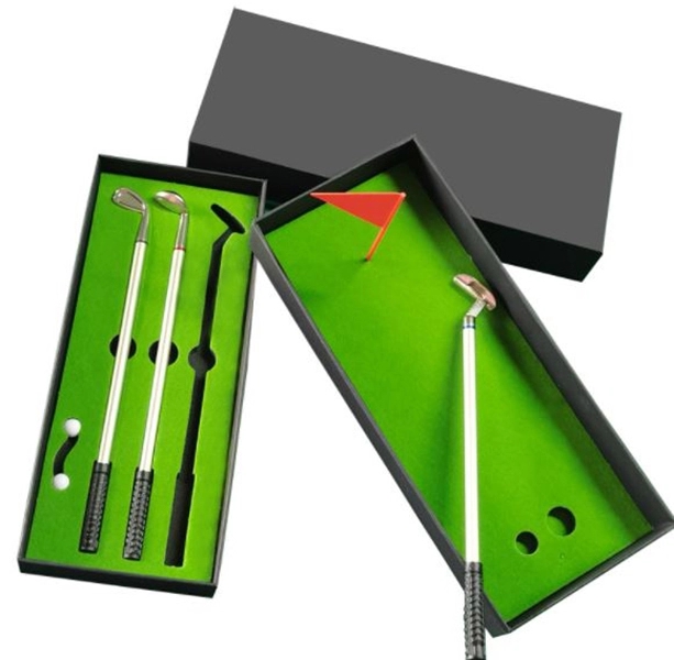 Golf Club Pens Set Gift Box 2
