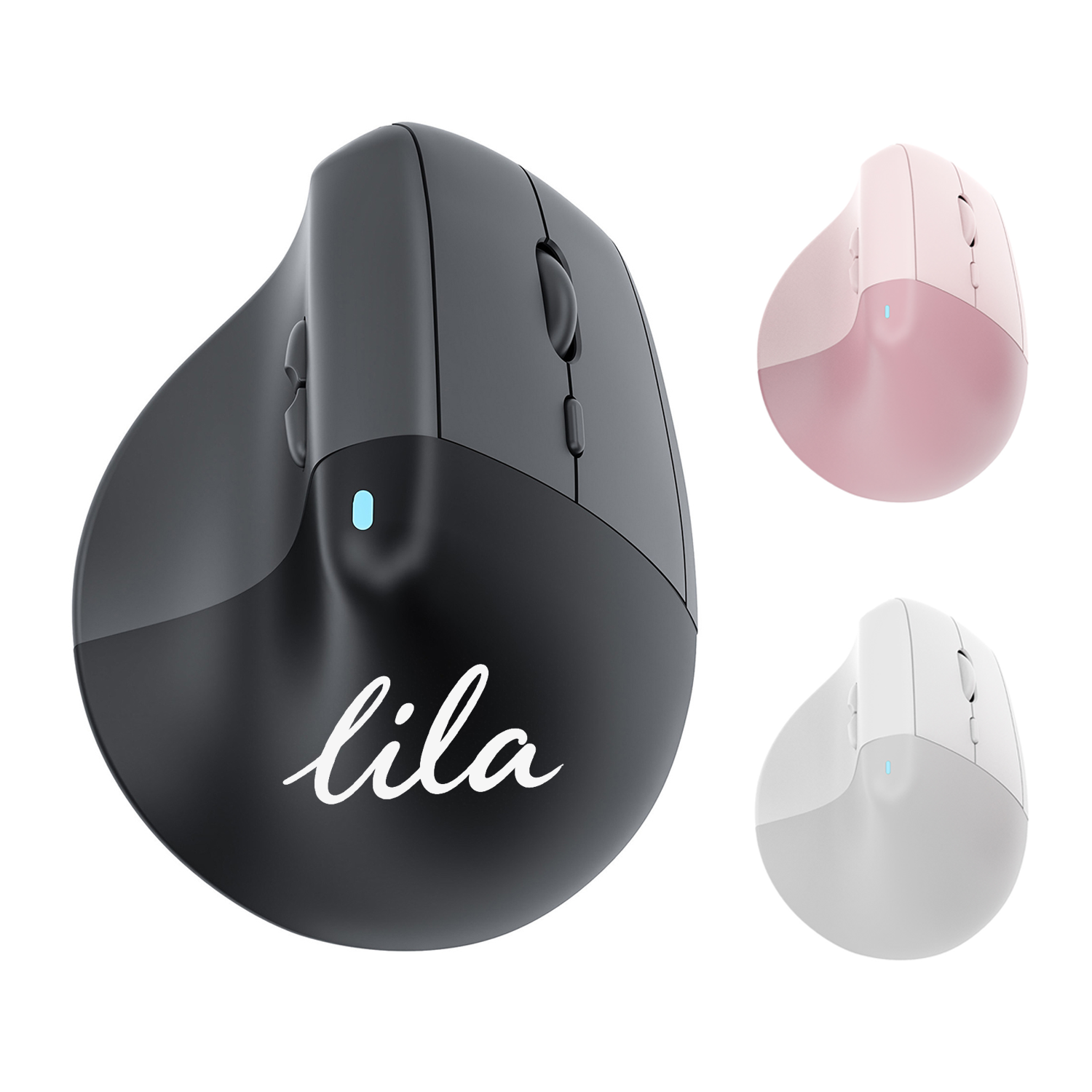 Ergonomic Vertical Quiet Wireless Mouse 2
