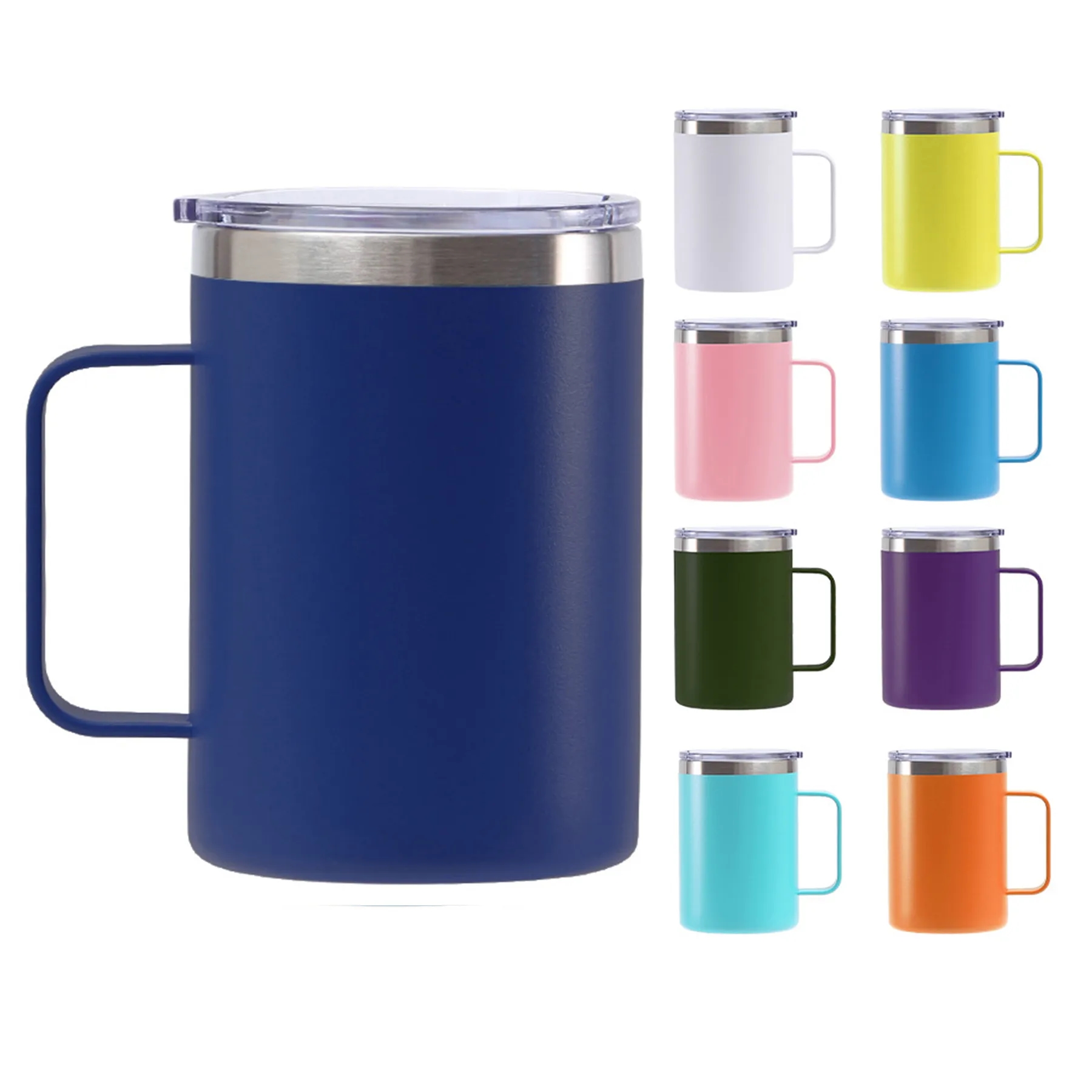 16oz Tumbler Mugs with Handle 7