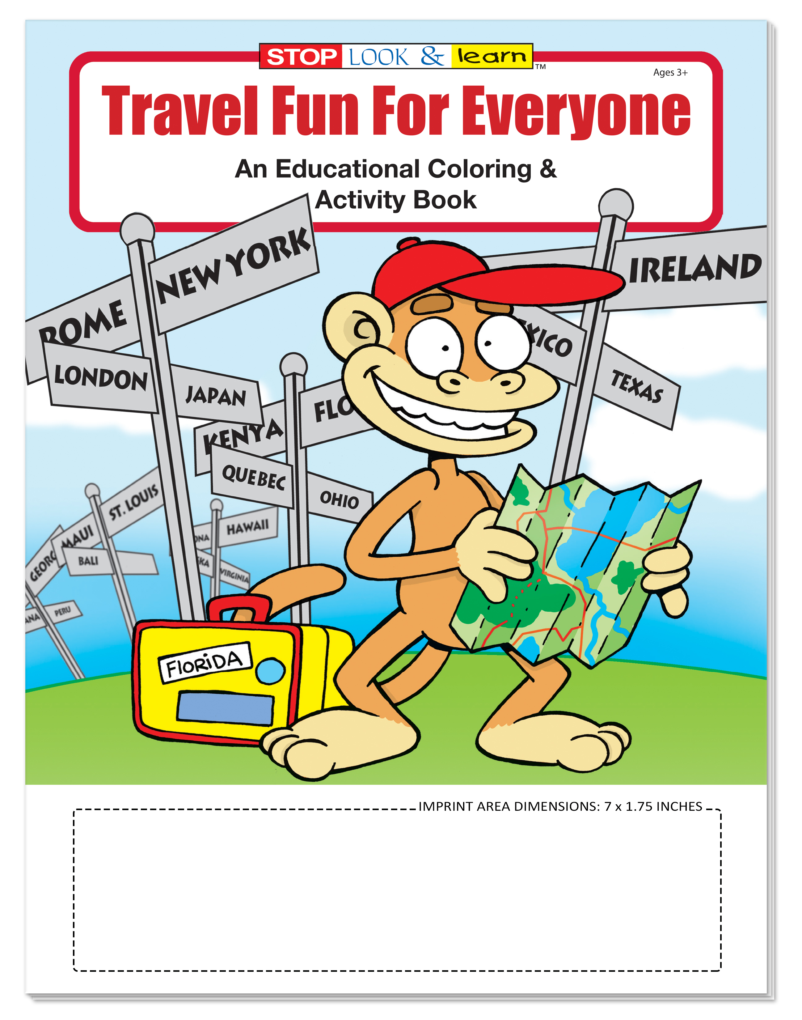 COLORING BOOK - Travel Fun For Everyone Coloring & Activity Book 3