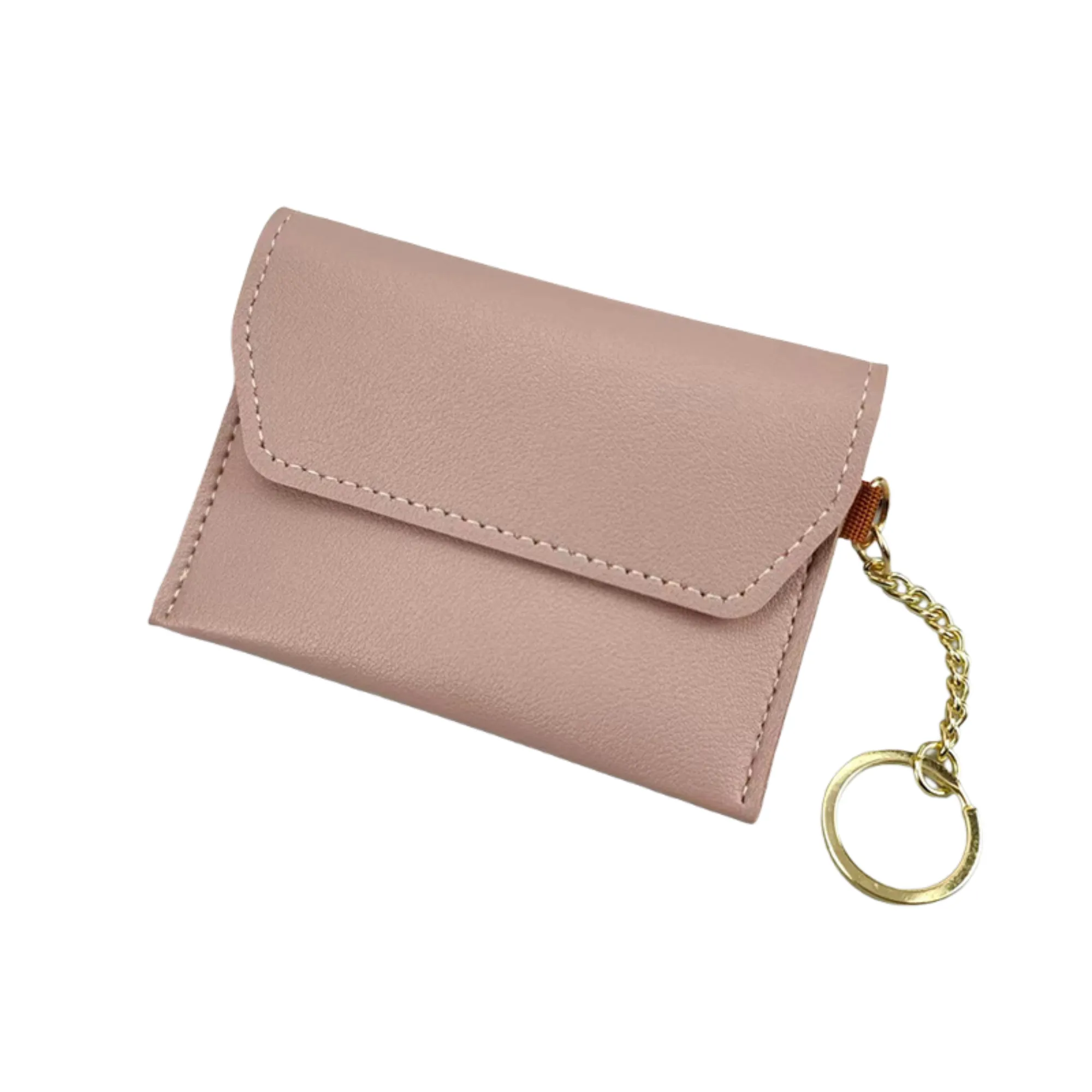 Mini Wallet Keychain Integrated ID Card Holder 8