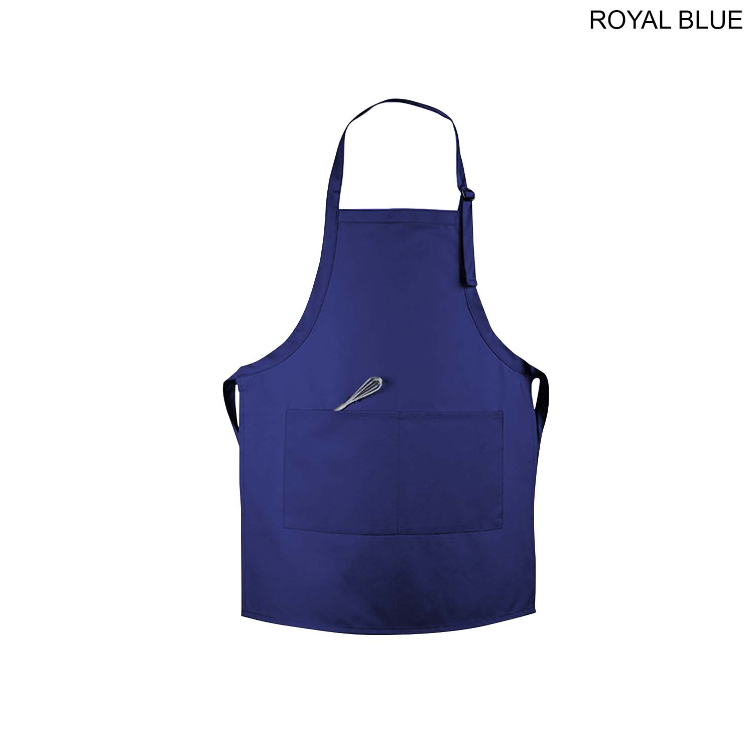 72 Hr Fast Ship - Domestic made Twill Bib Apron, 25x28, 2 Pockets, Adjust Neck, Heat Transfer Logo 6