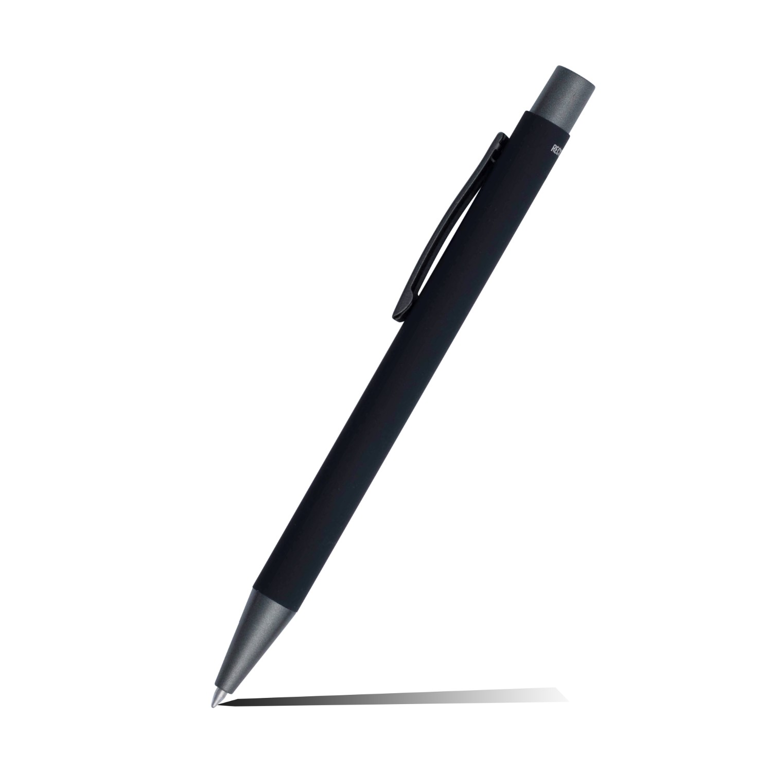 Fleetwood Satin Soft Touch Gel Click Pen (Recycled Aluminum) 4