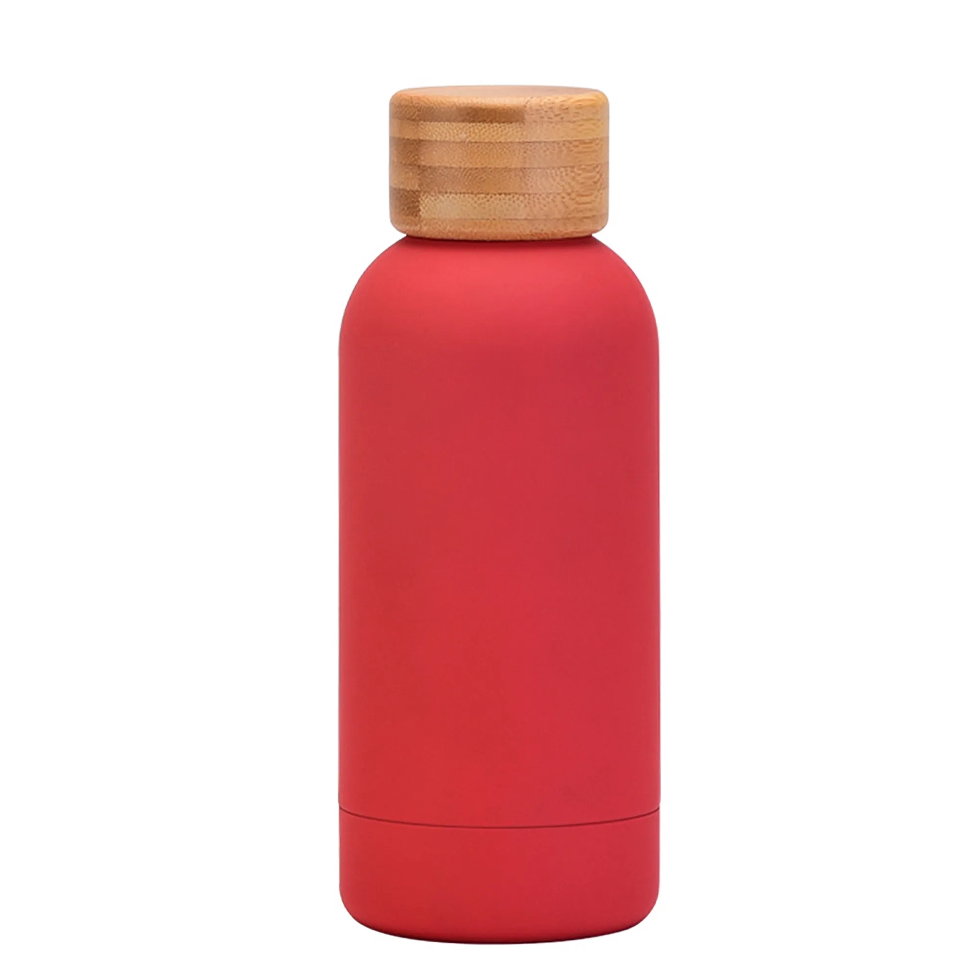 MOQ 50 12oz Stainless Steel Tumbler with Bamboo Lid 5