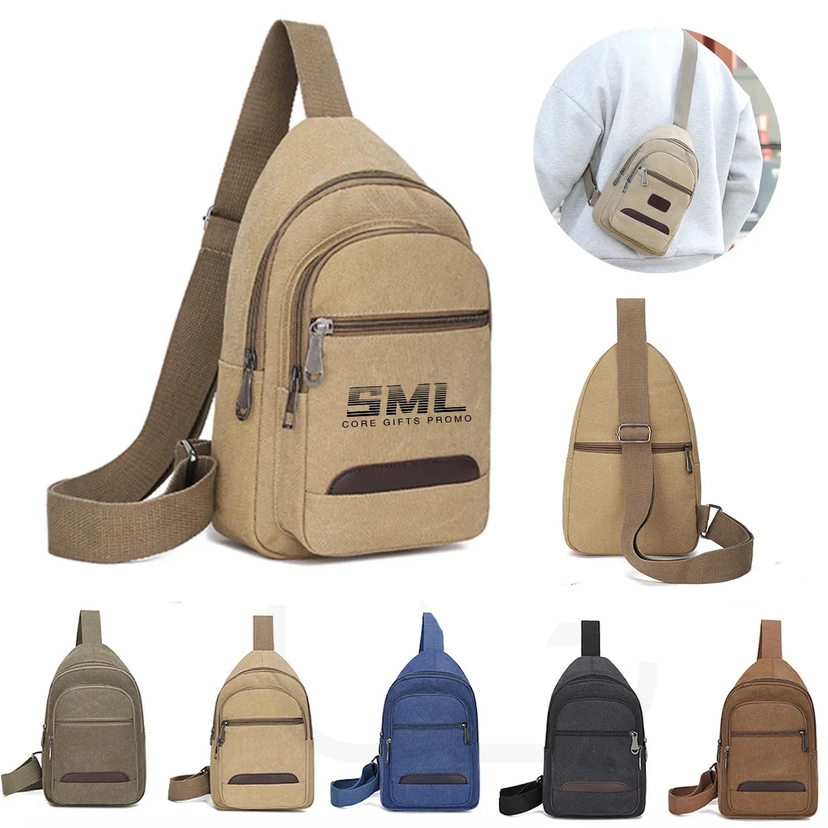 Crossbody Sling Backpack 1