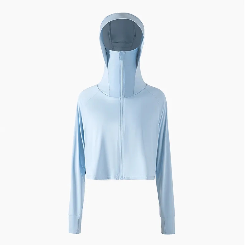 UPF50 Ice Silk Sun Hoodie Wholesale 8