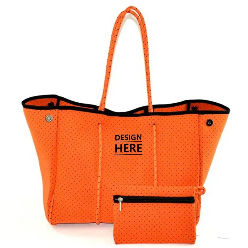 Neoprene Tote, custom tote bag with logo imprint 17
