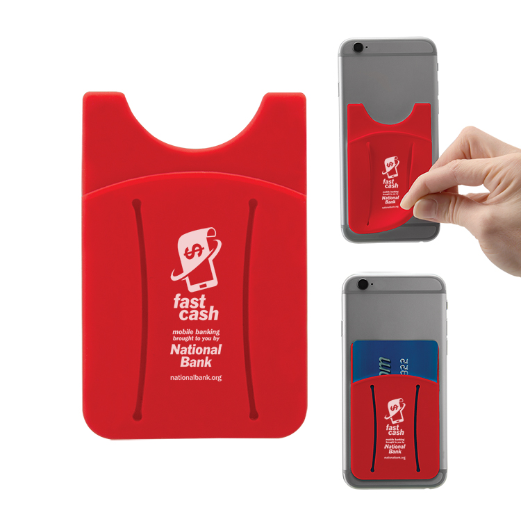 Finger Grip Cell Phone Card Holder 3