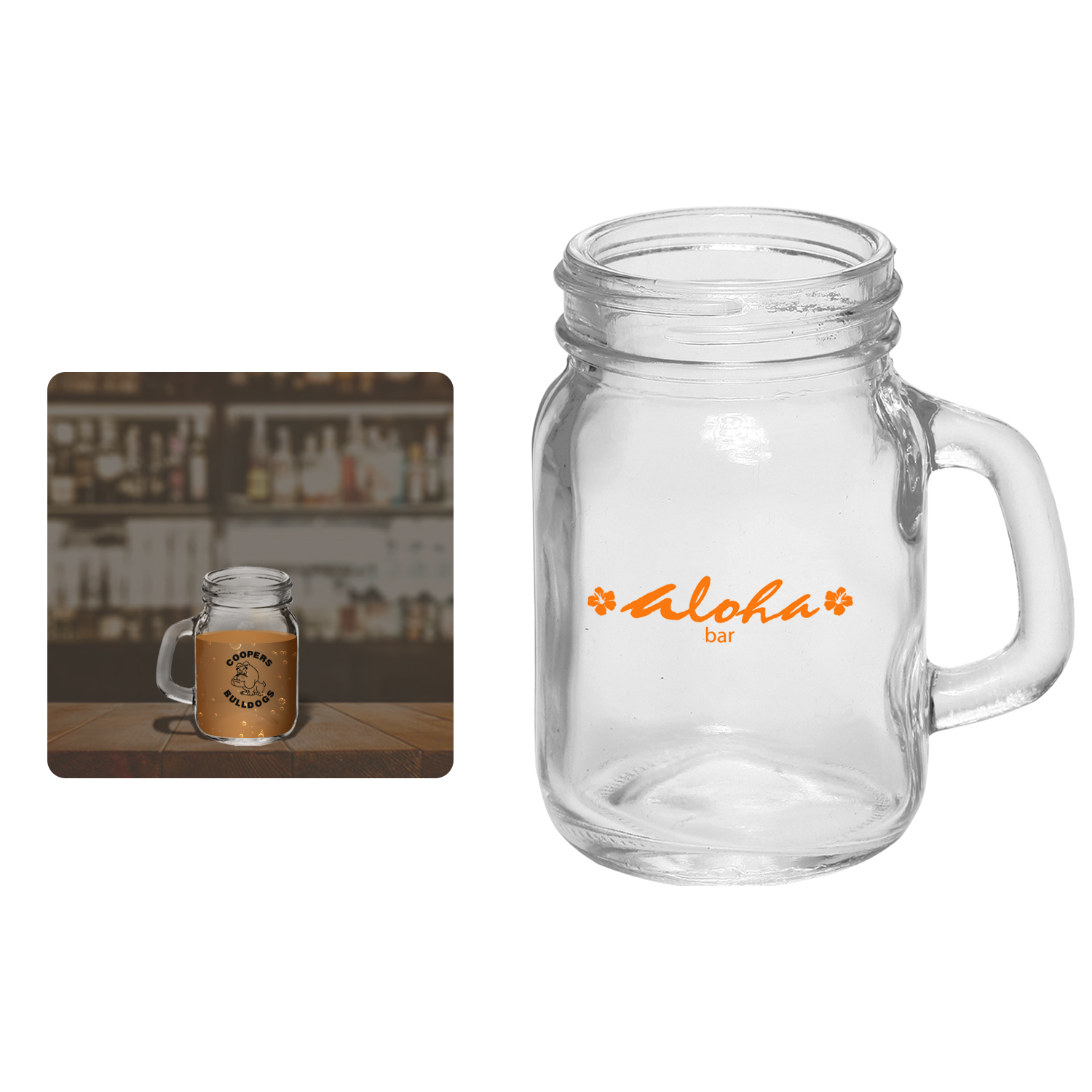 Mason Jar Shot Glass 1
