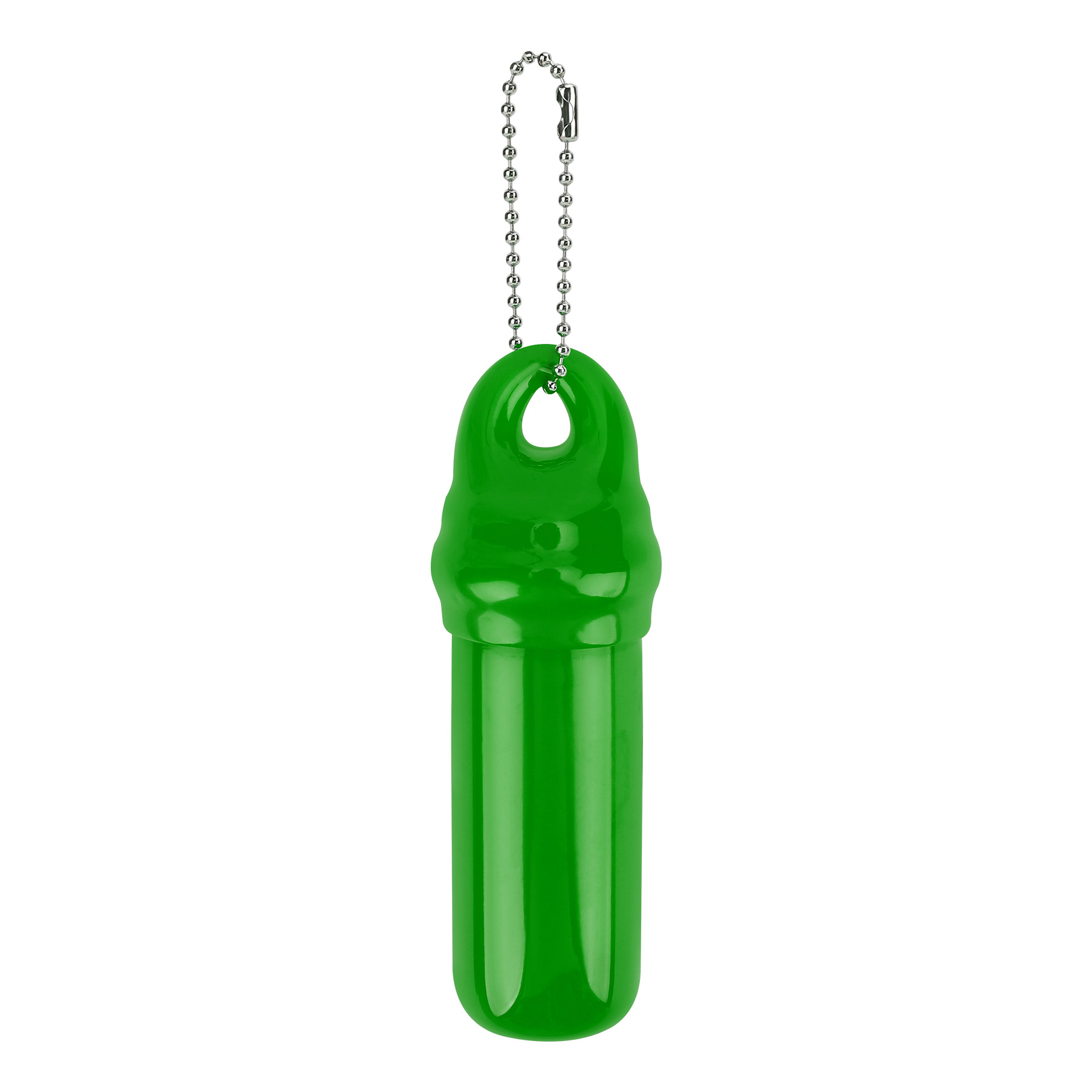 Floating Promotional Keytainer With Beaded Ball Chain 3