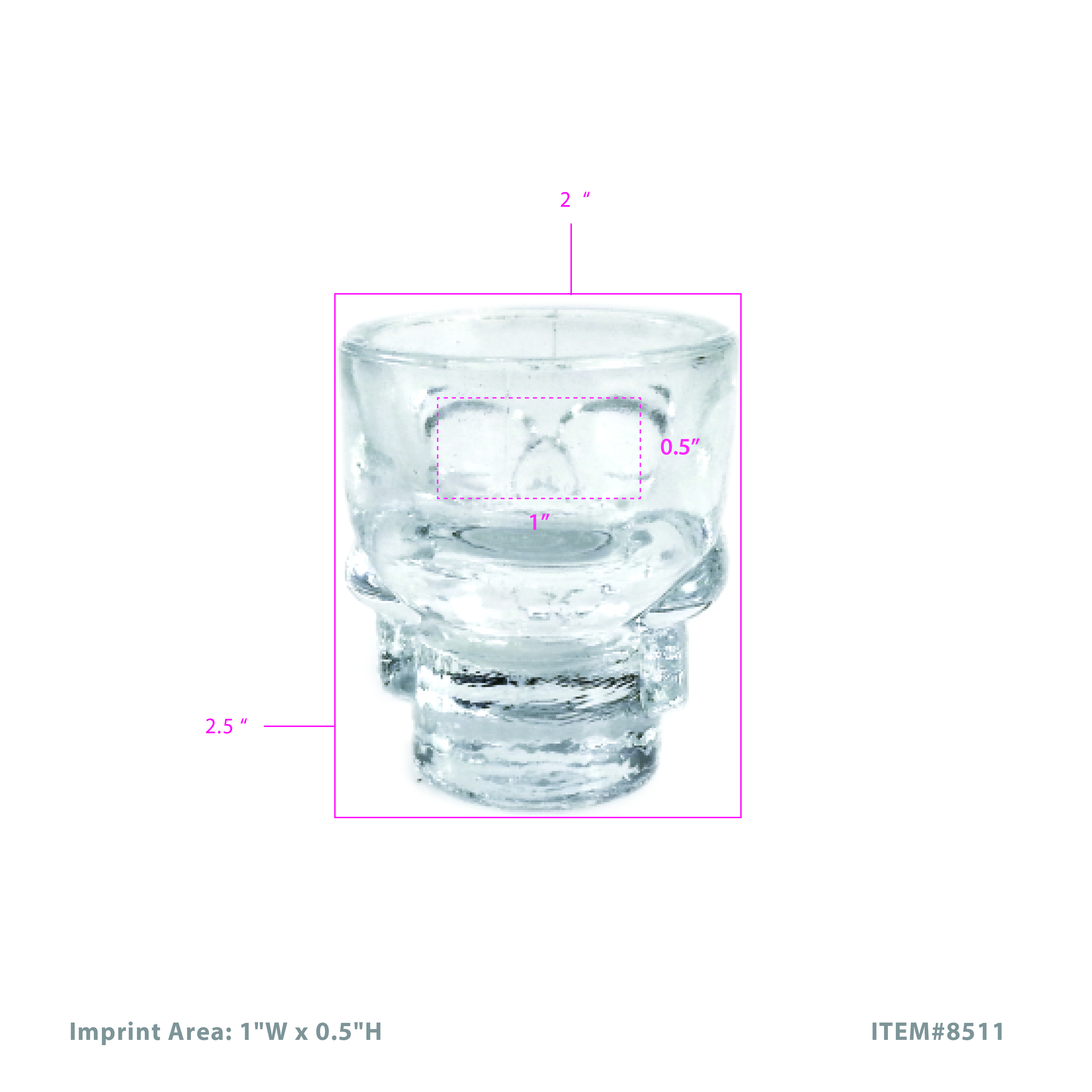 Skull Shot Glasses 5