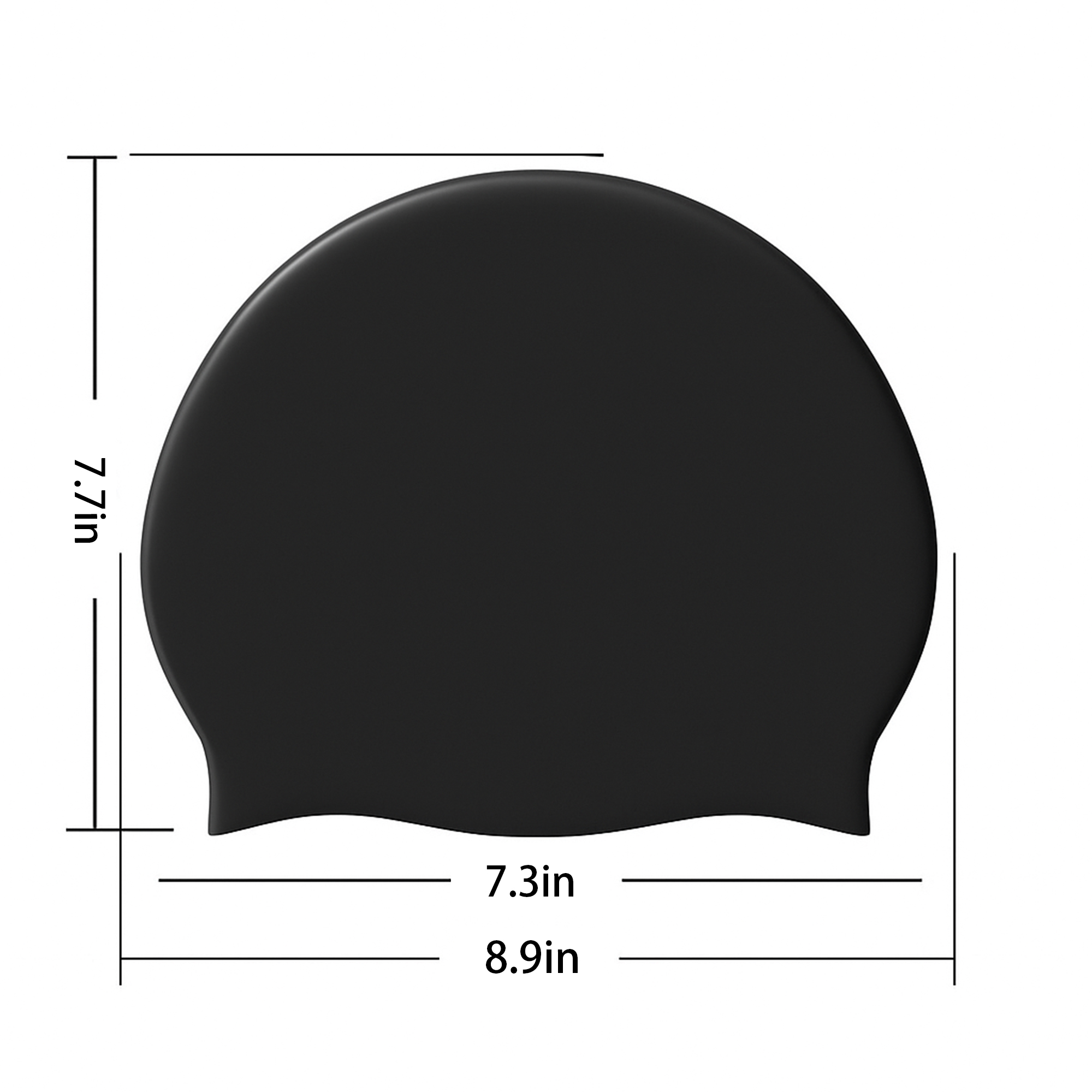 Silicone Swim Cap 3