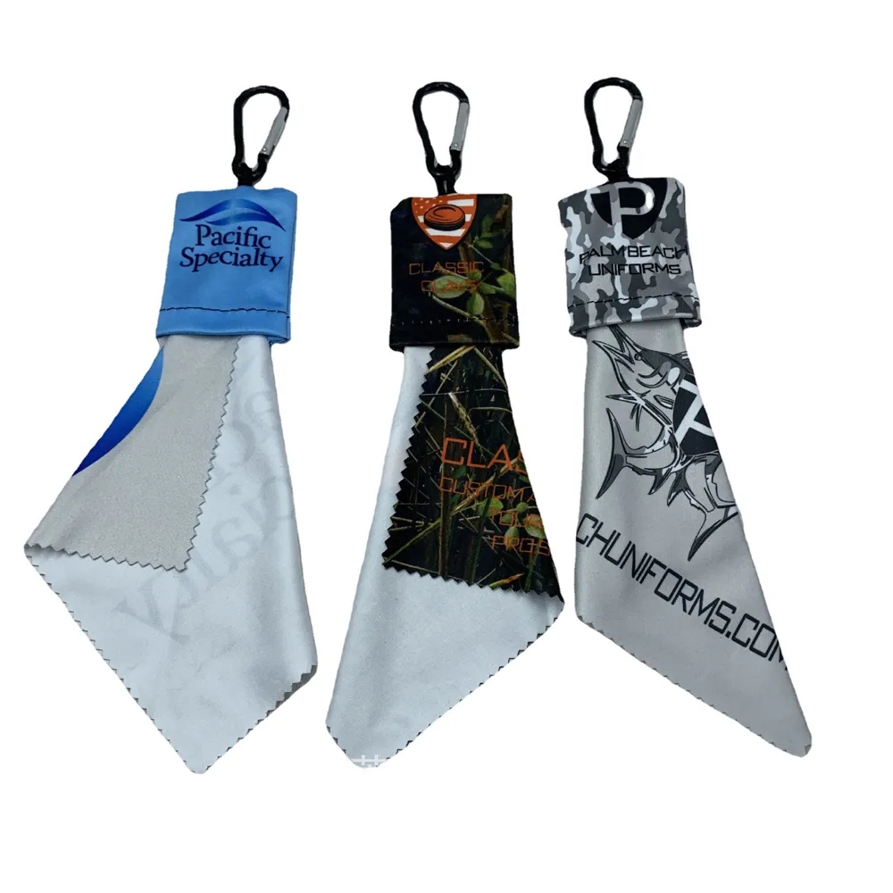 Microfibre Lens Cloth with Carabiner 9