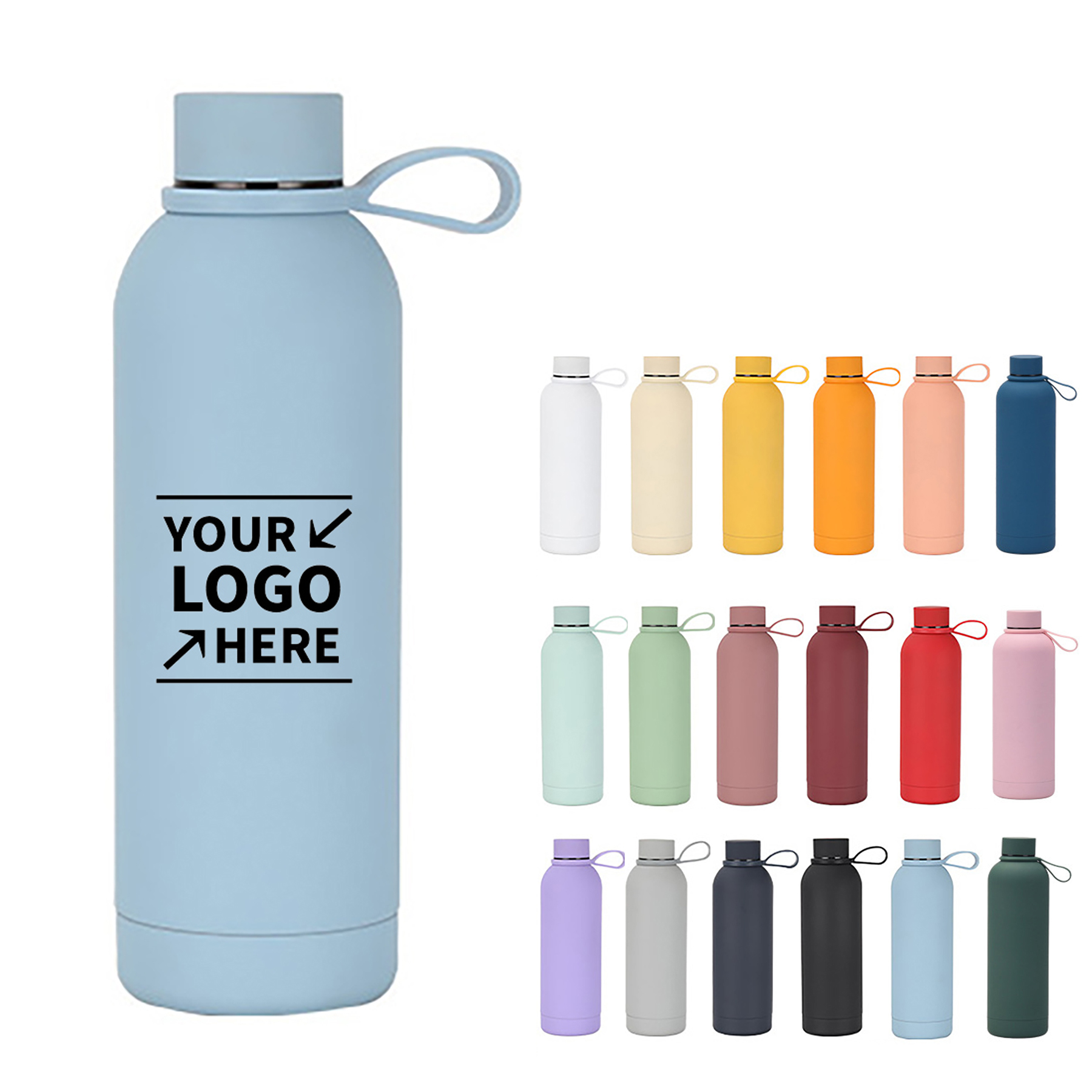 Stainless Steel Insulated Water Bottle With Handle 2