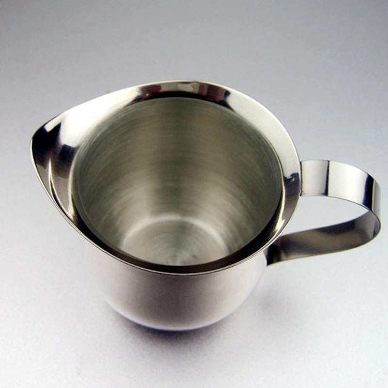Custom 8 oz Stainless Steel Milk Frothing Pitcher 8