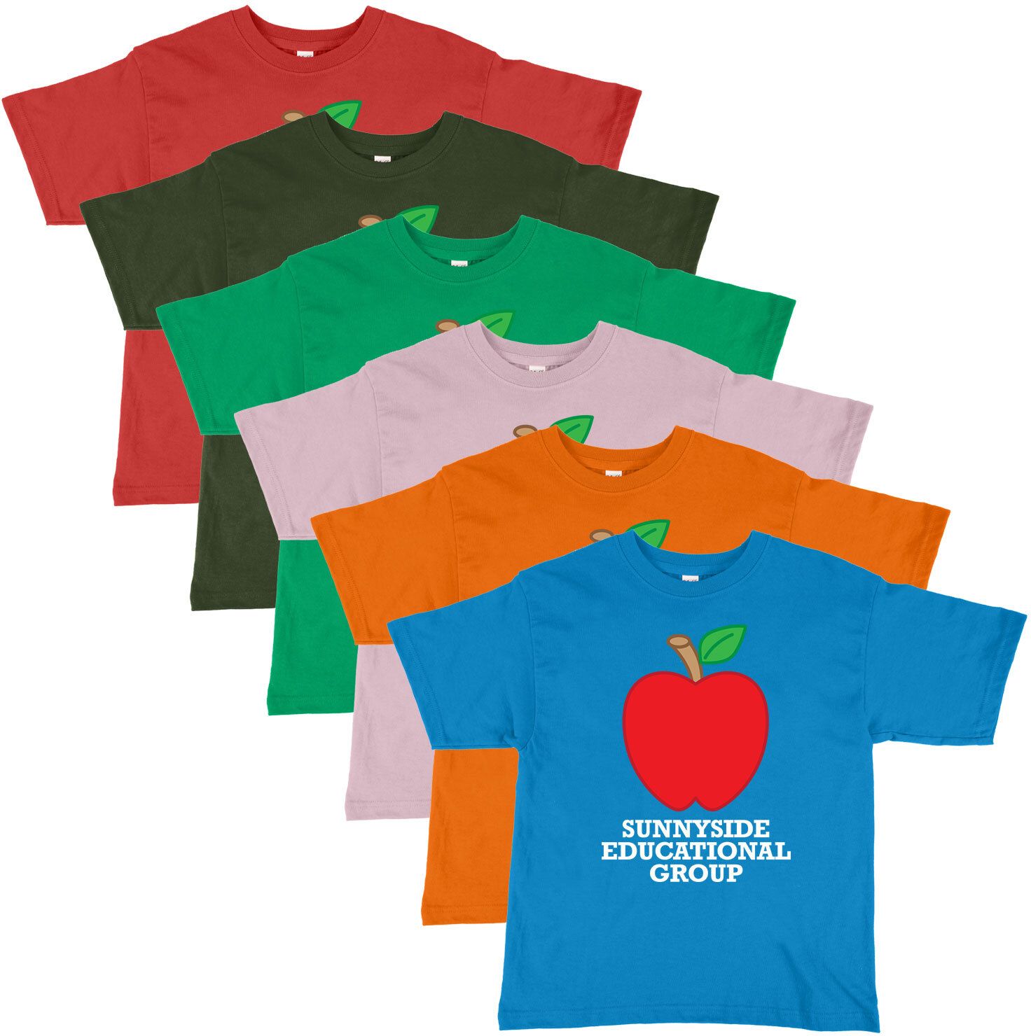 M&O YOUTH SOFT T-SHIRT 100% COTTON FULL COLOR 14