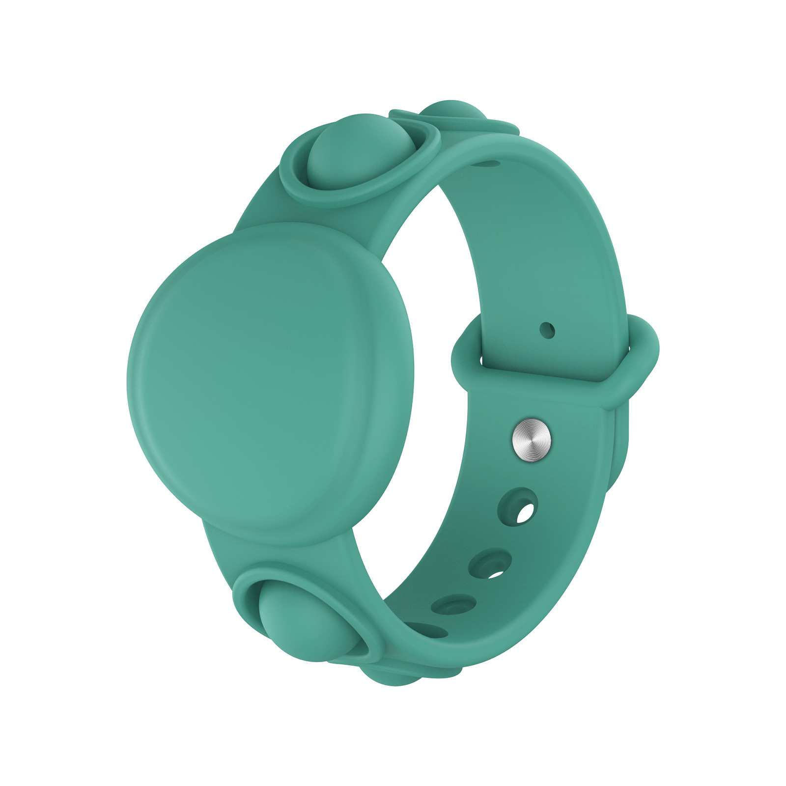 Multifunctional Airtag Protective Case Silicone Sleeve Bracket/ Bubble Push 5