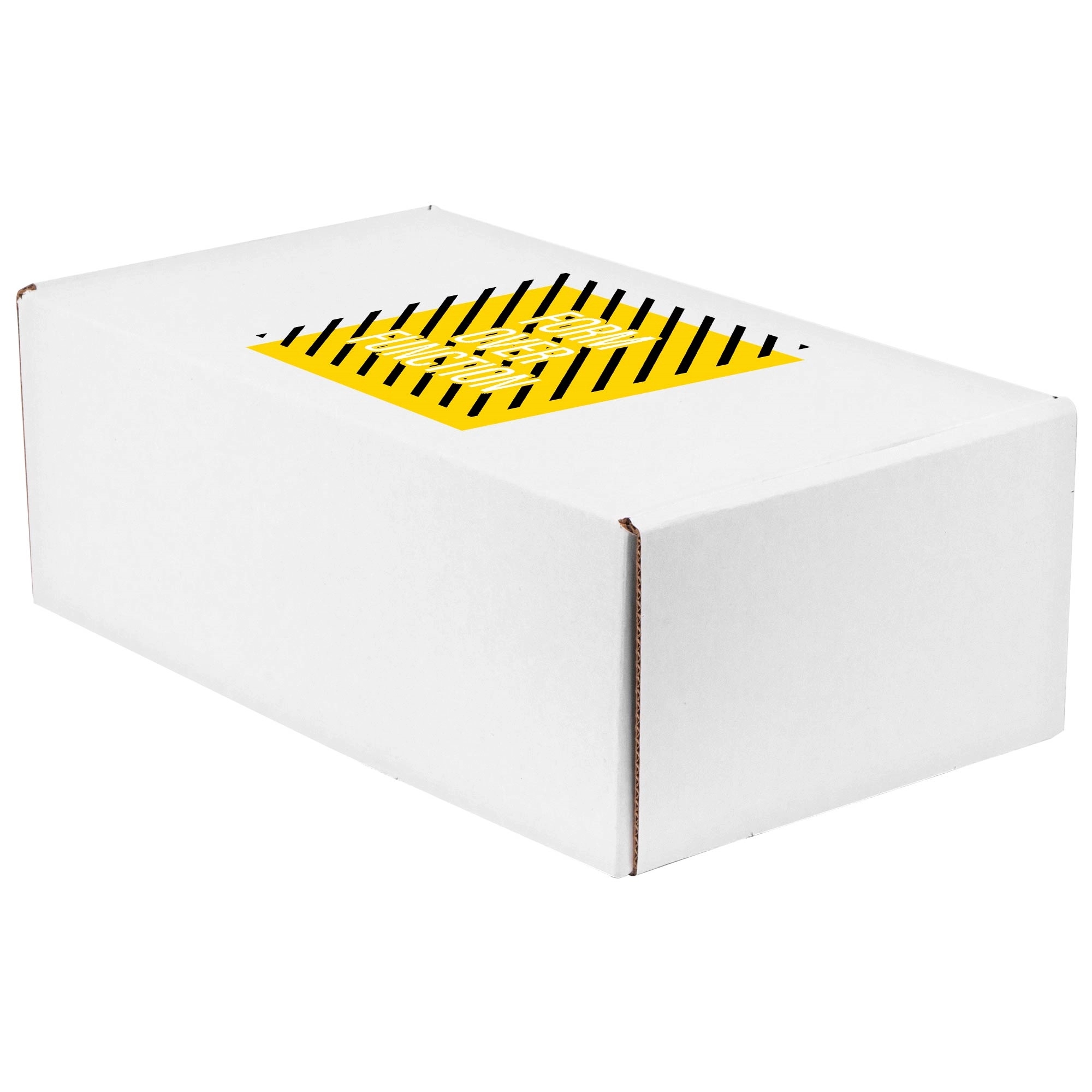 Screen Printed Corrugated Box Medium 11x6.5x4 For Mailers, 3