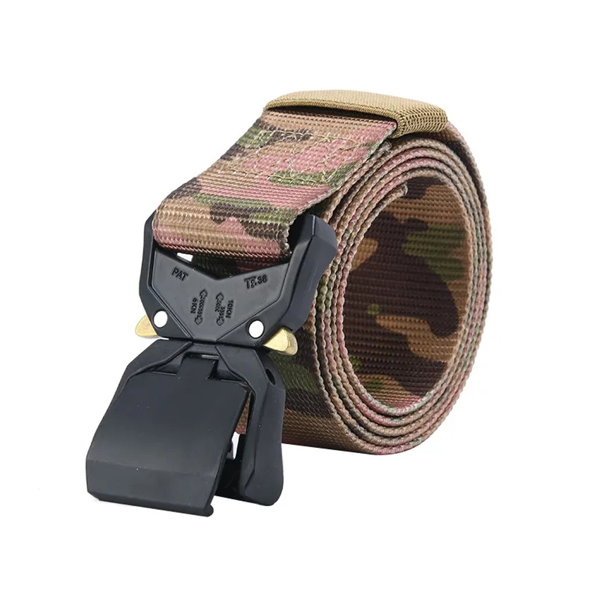 Adjustable Nylon Tactical Belt With Metal Buckle 8