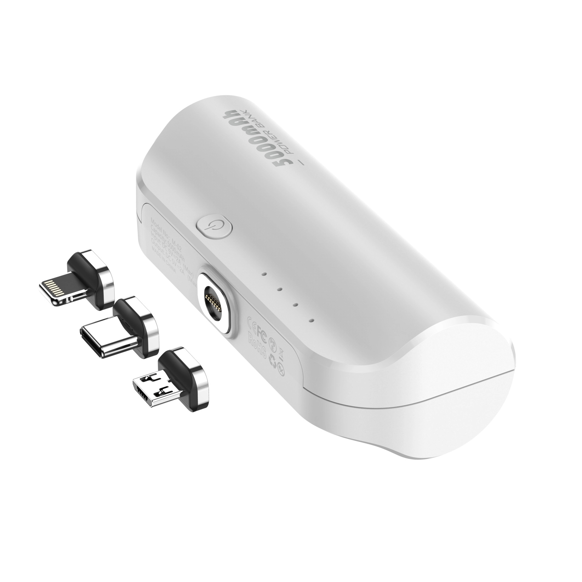 Mini 3000mAh Portable Magnet Power Bank for iPhone 3