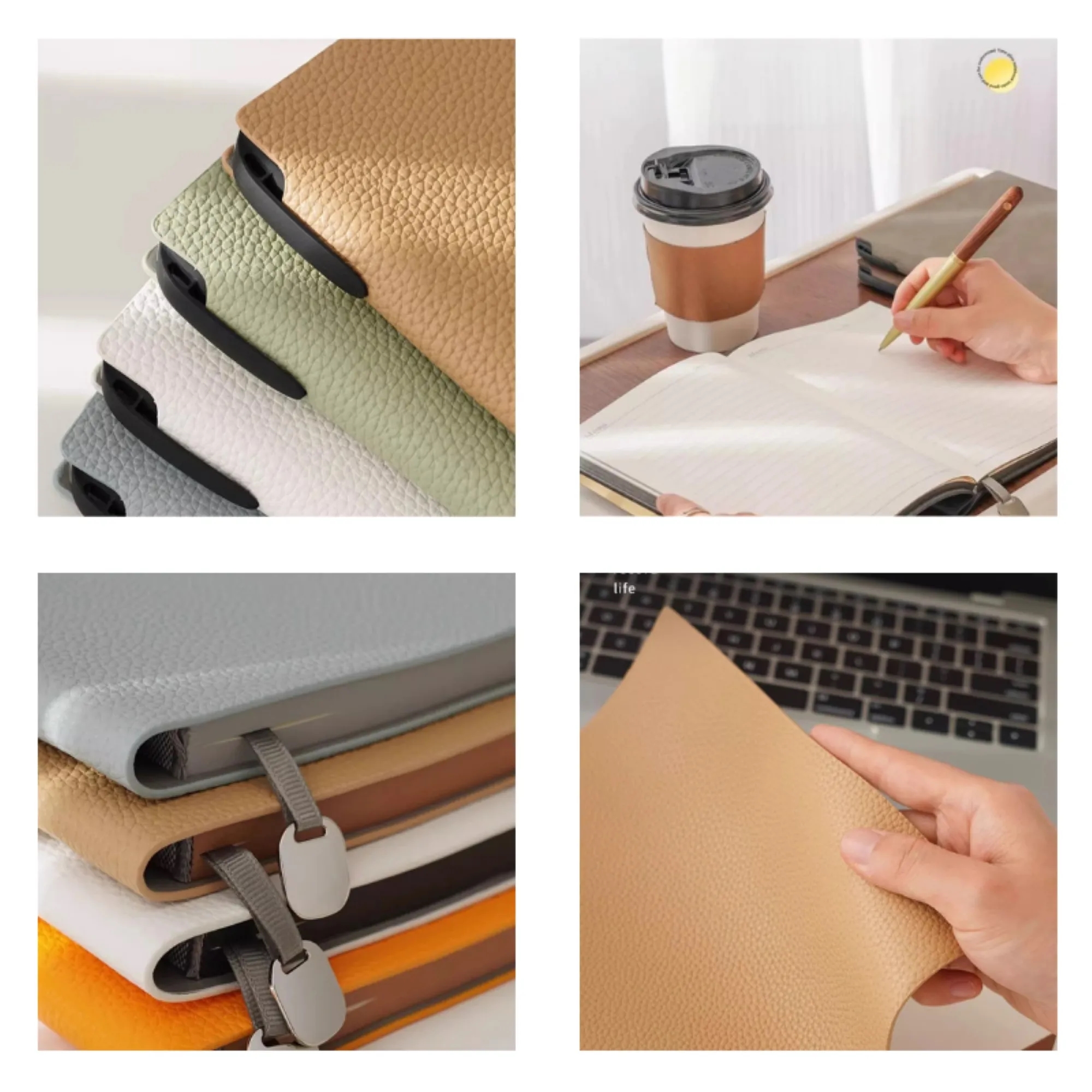 Leather Bookmark Notebook 4