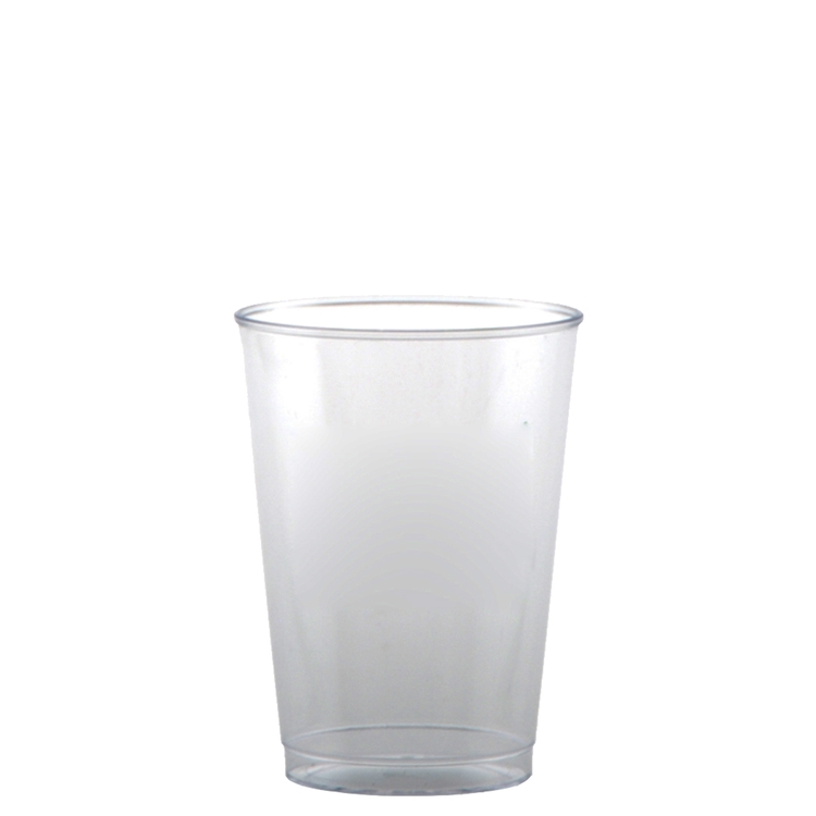7 oz Hard Plastic Smooth Cup Clear Tradition Print 4