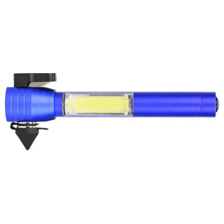 4-in-1 COB Flashlight with Breaker, Cutter & Magnet 13