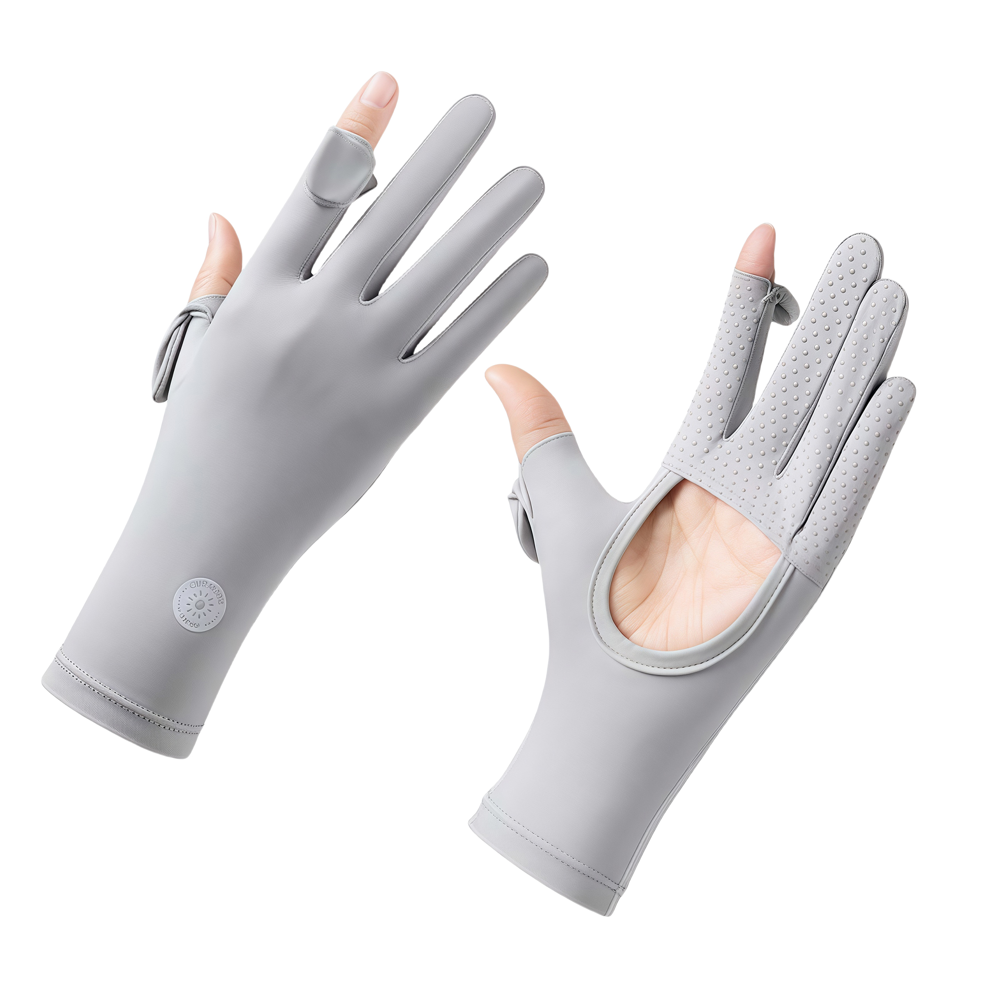 Summer Cooling UV Protection Touchscreen Anti-Slip Breathable Stretchable Unisex Gloves for Outdoor 1