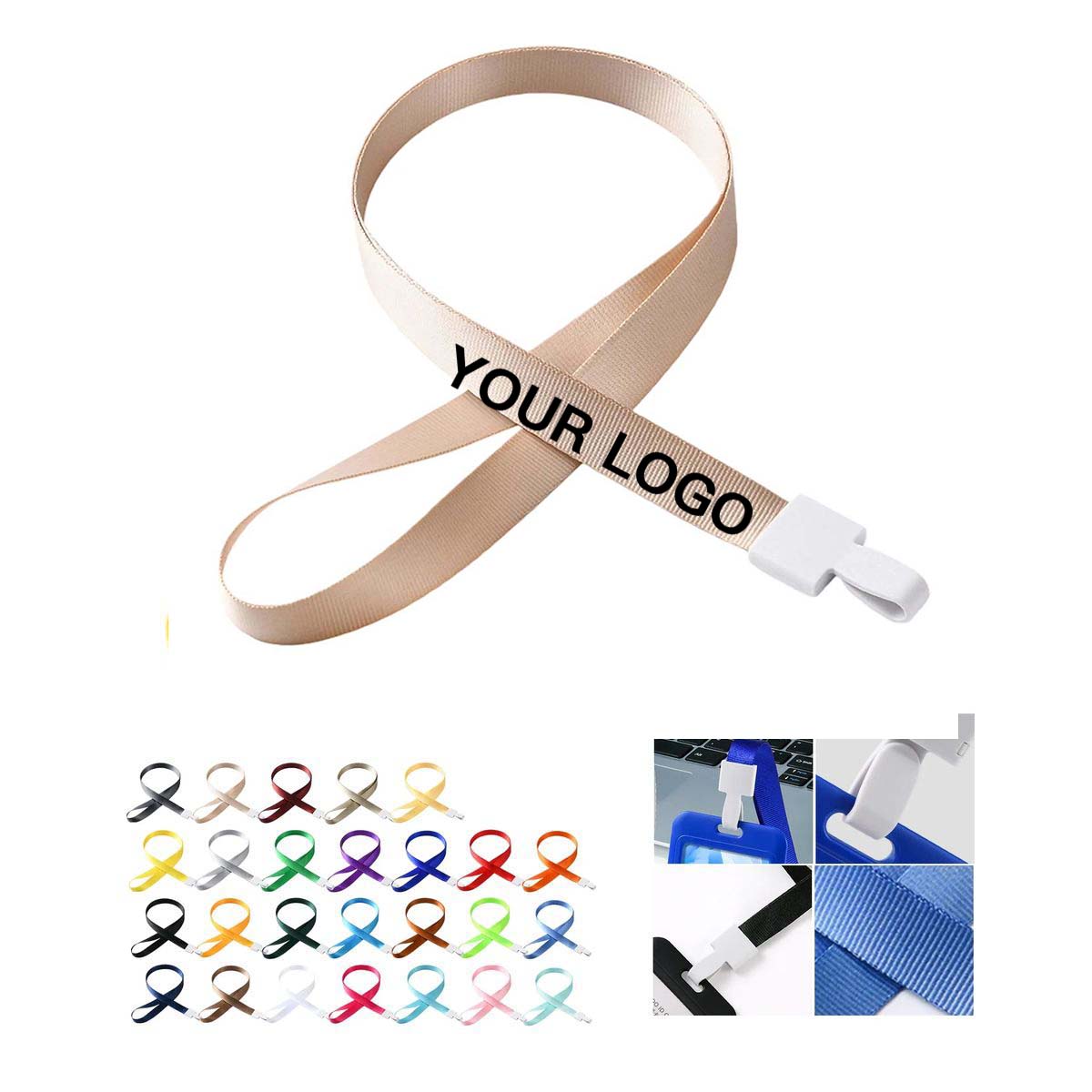 Durable ID Lanyard with Adjustable Length 25