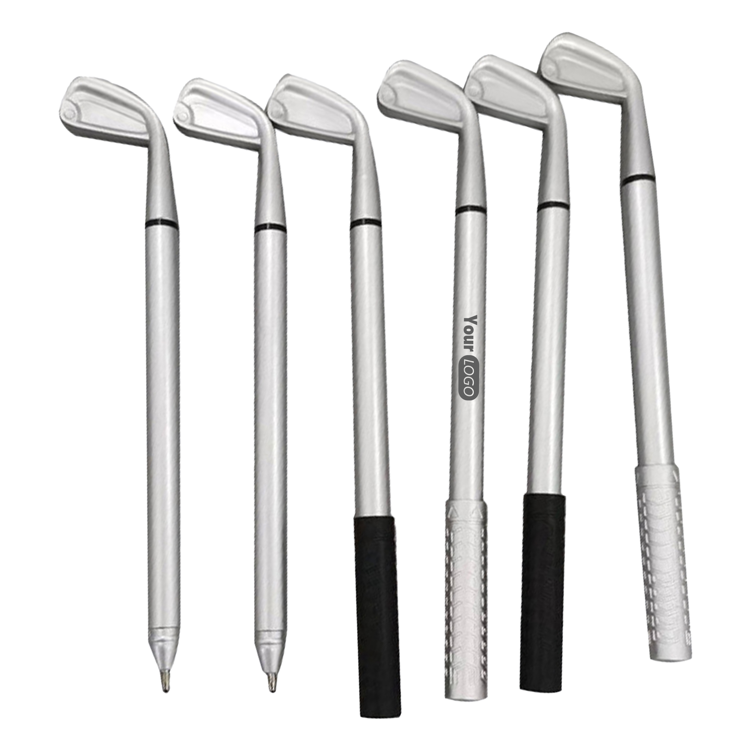 Plastic Unique Golf Club Pen Set With Custom Logo For Memorable Branding 1