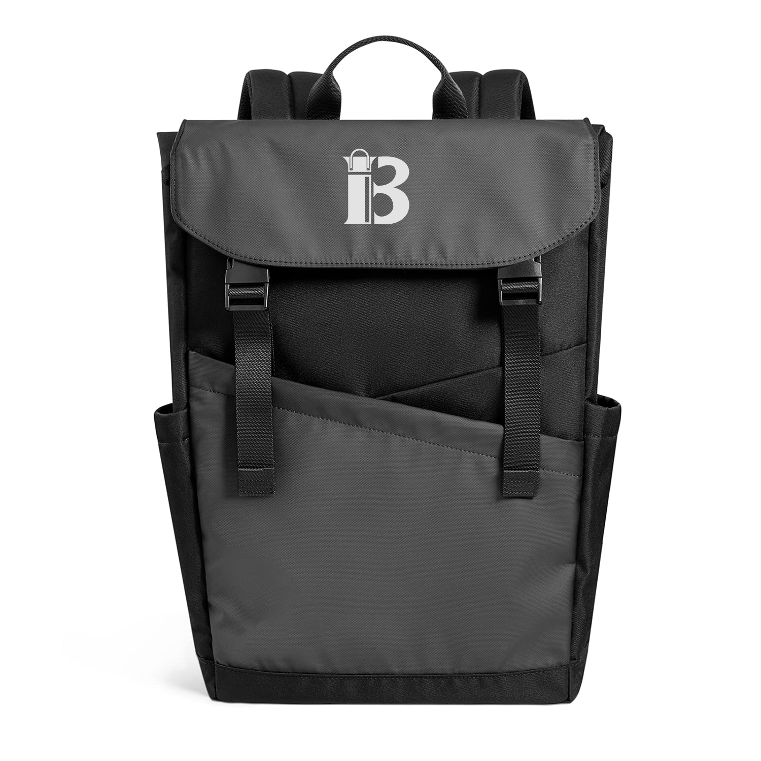 Polyester Water-Resistant College Travel Casual Backpack 2