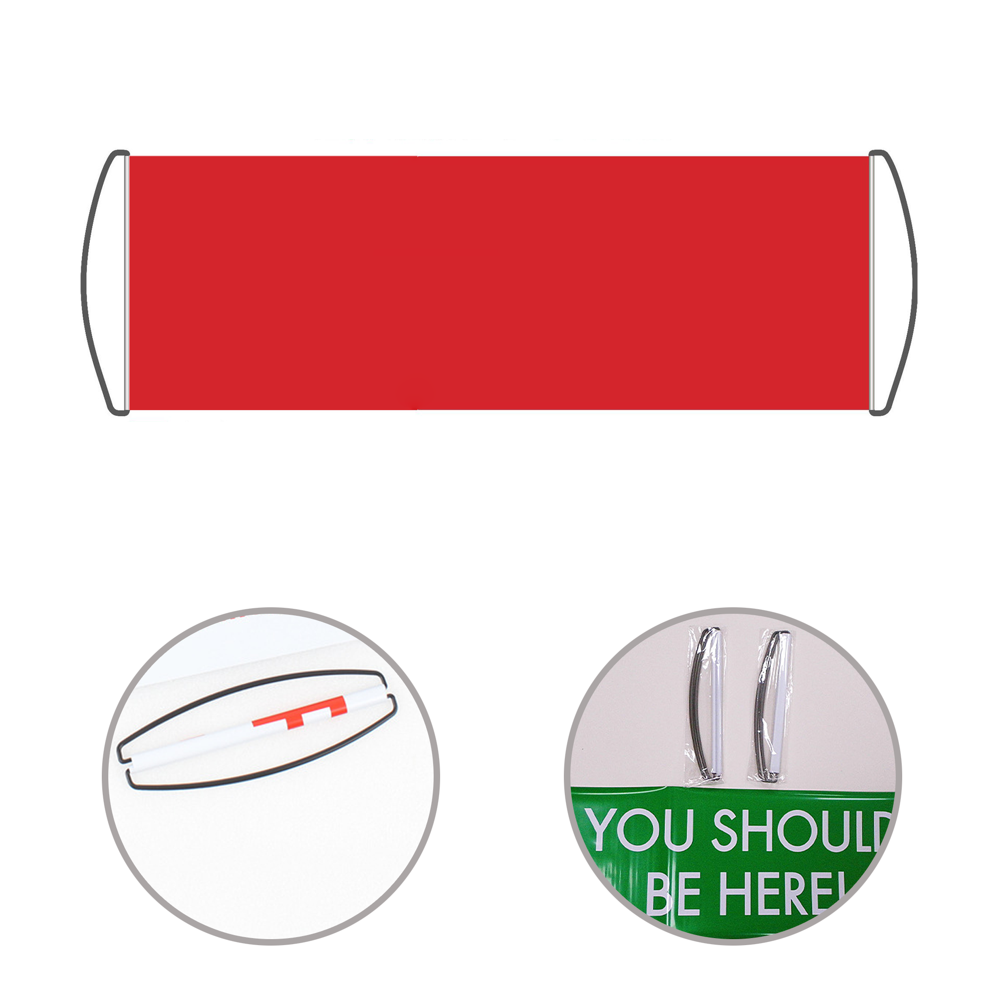 Custom Roll-Up Hand Banner 3