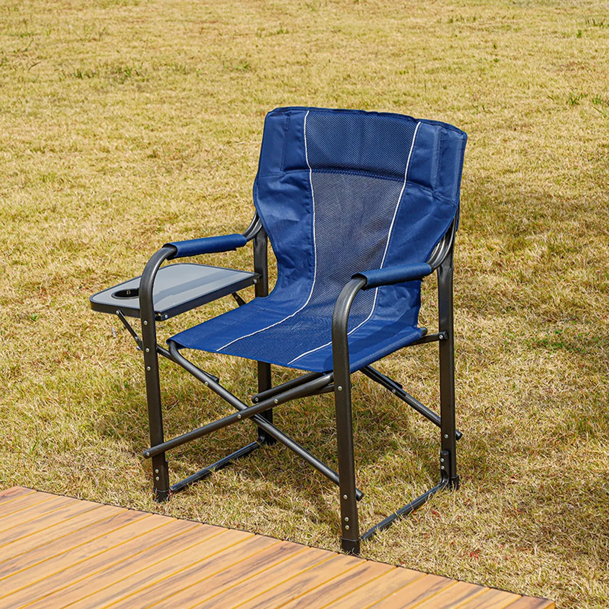 Portable Folding Upgraded Oversized Directors Chairs w/Table 3
