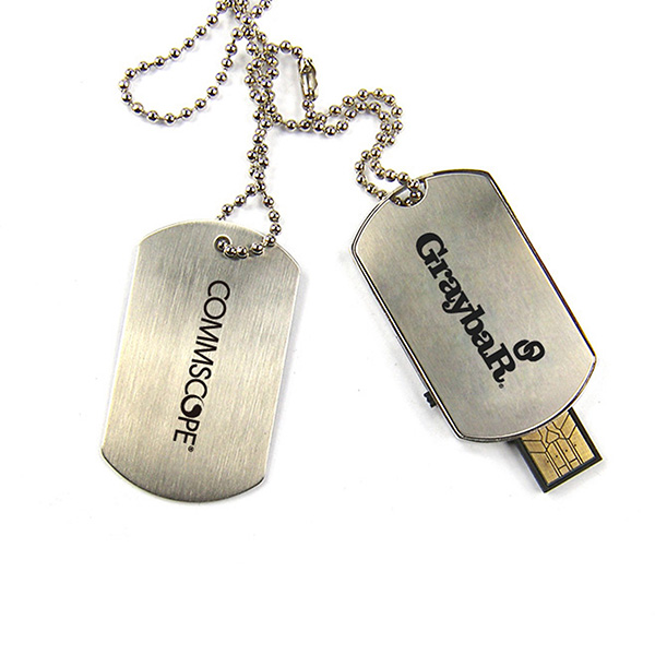 Metal Dog Tag USB Flash Drive 1