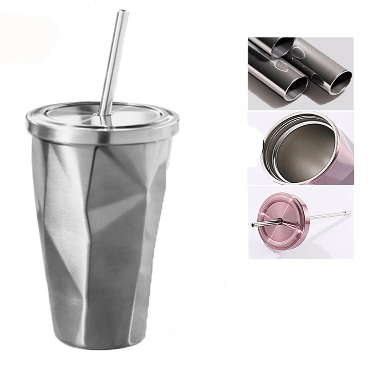 16 Oz. Gradient Stainless Steel Cup 3