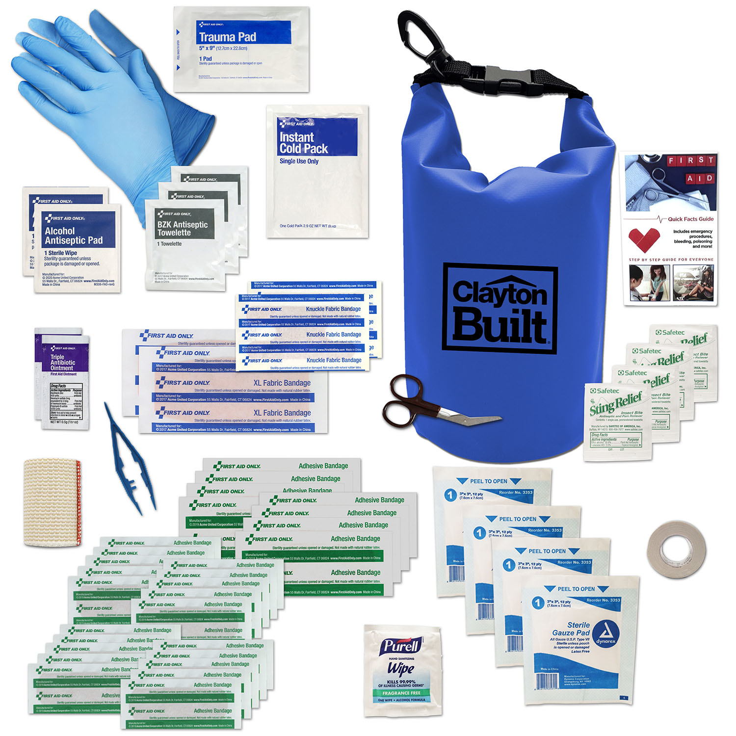 2.5L Drybag Waterproof First Aid Kit 4