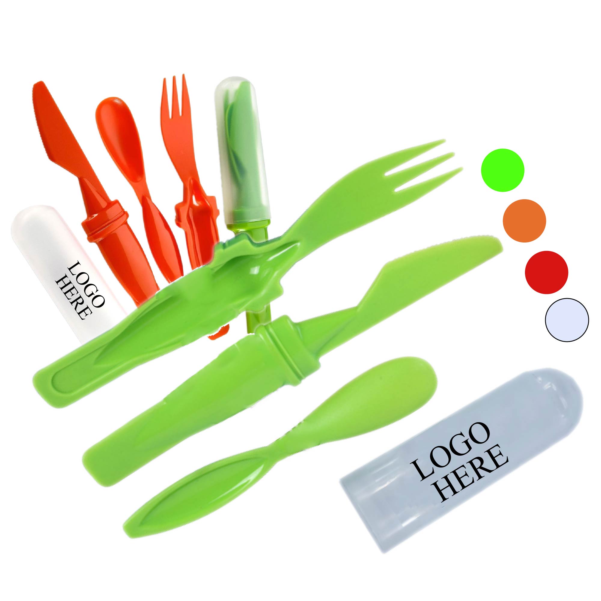 3 in 1 Lunch Mate Cutlery Set 1
