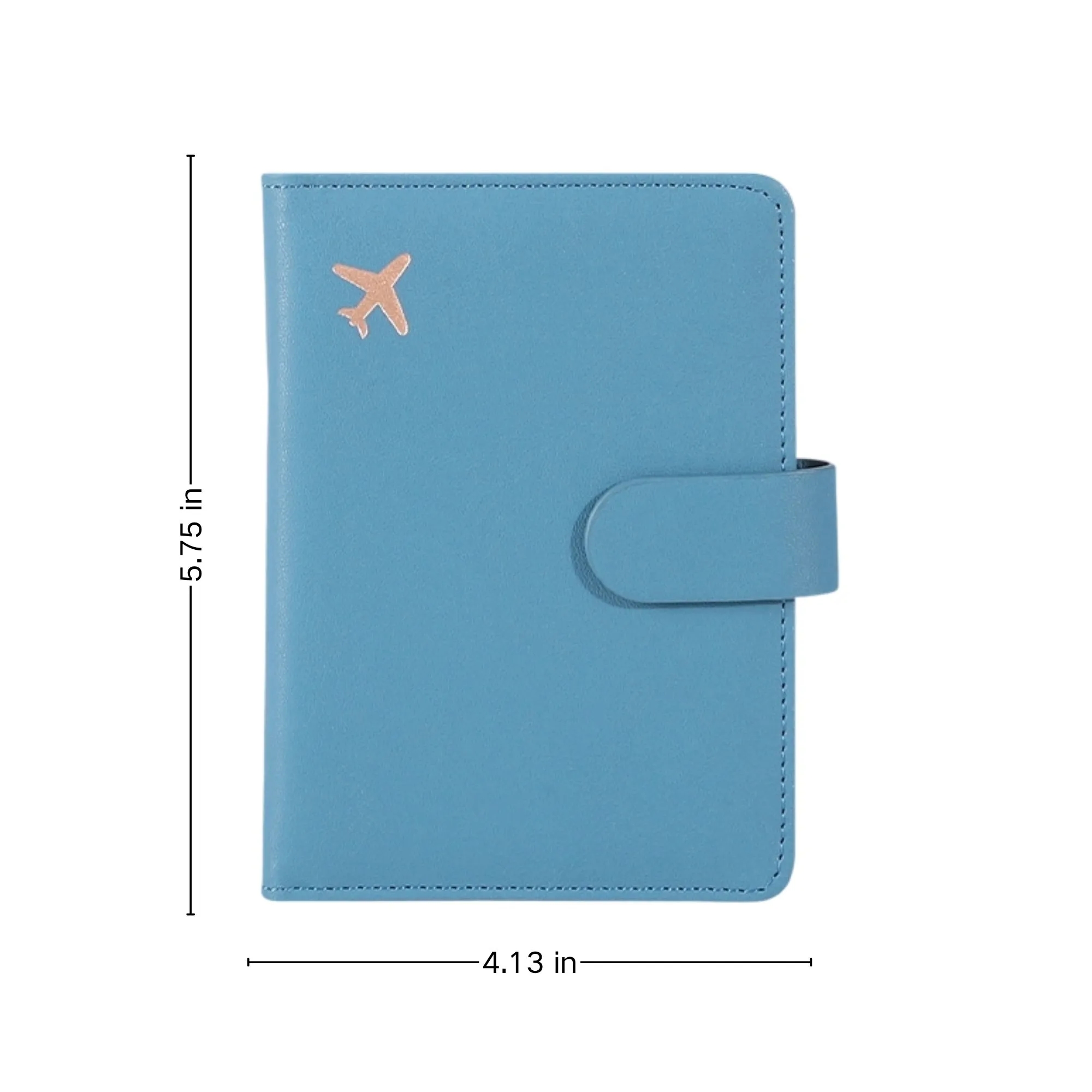 Leather Travel Multi-Functional Passport Document Case 4