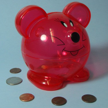 MOUSE COIN BANK "BLANK" 2