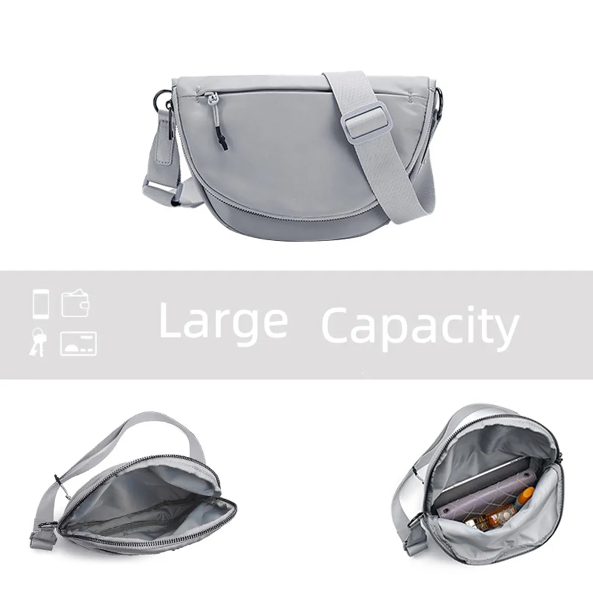 Unisex Mini Belt Bag W/ Adjustable Strap Small Fanny Pack 7