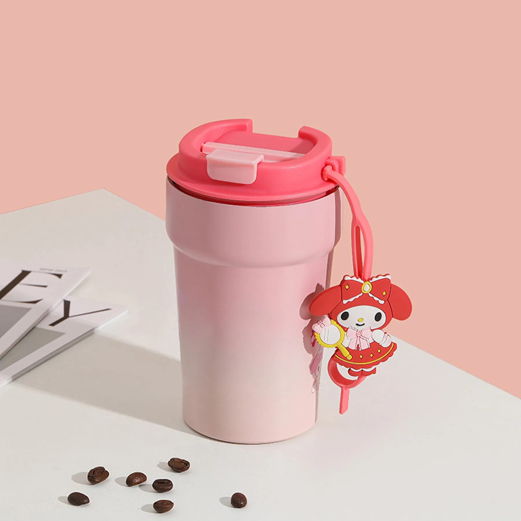 13 Oz. Stainless Steel Insulation Cartoon Coffee Cup 8