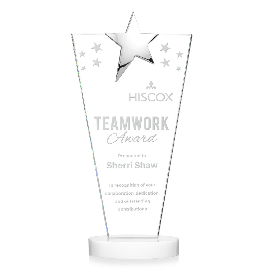 Mantella Chrome Star Award - White 4