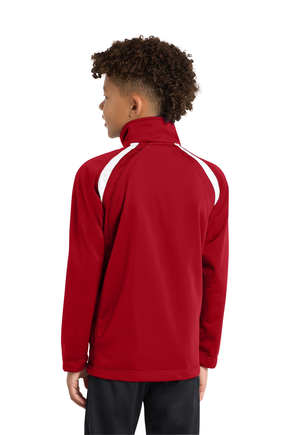 Sport-Tek Youth Tricot Track Jacket. YST90 31
